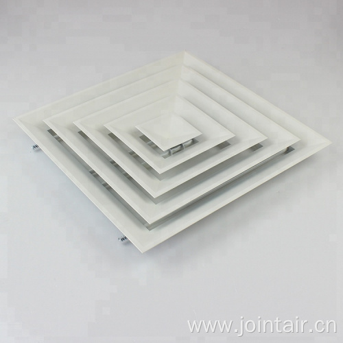 4 Way Supply Ventilation Square Ceiling Diffuser